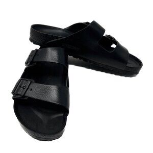 Birkenstock Arizona Essentials EVA Sandals Black Slides Size 42 Men 9 Women 11